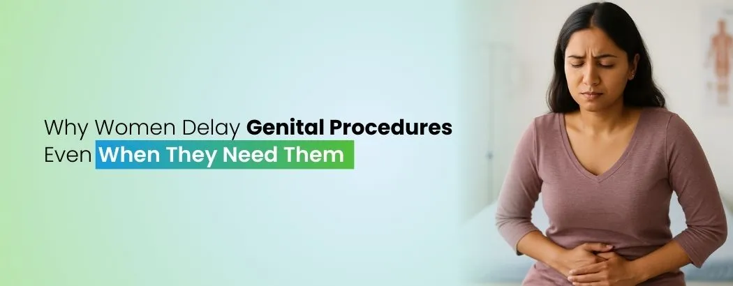 Why Women Delay Genital Procedures Even When They Need Them