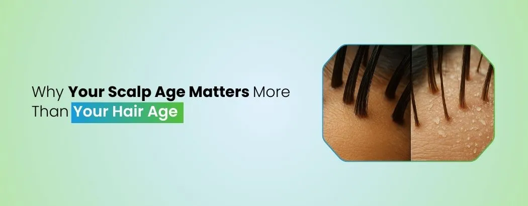 Why Your Scalp Age Matters More Than Your Hair Age